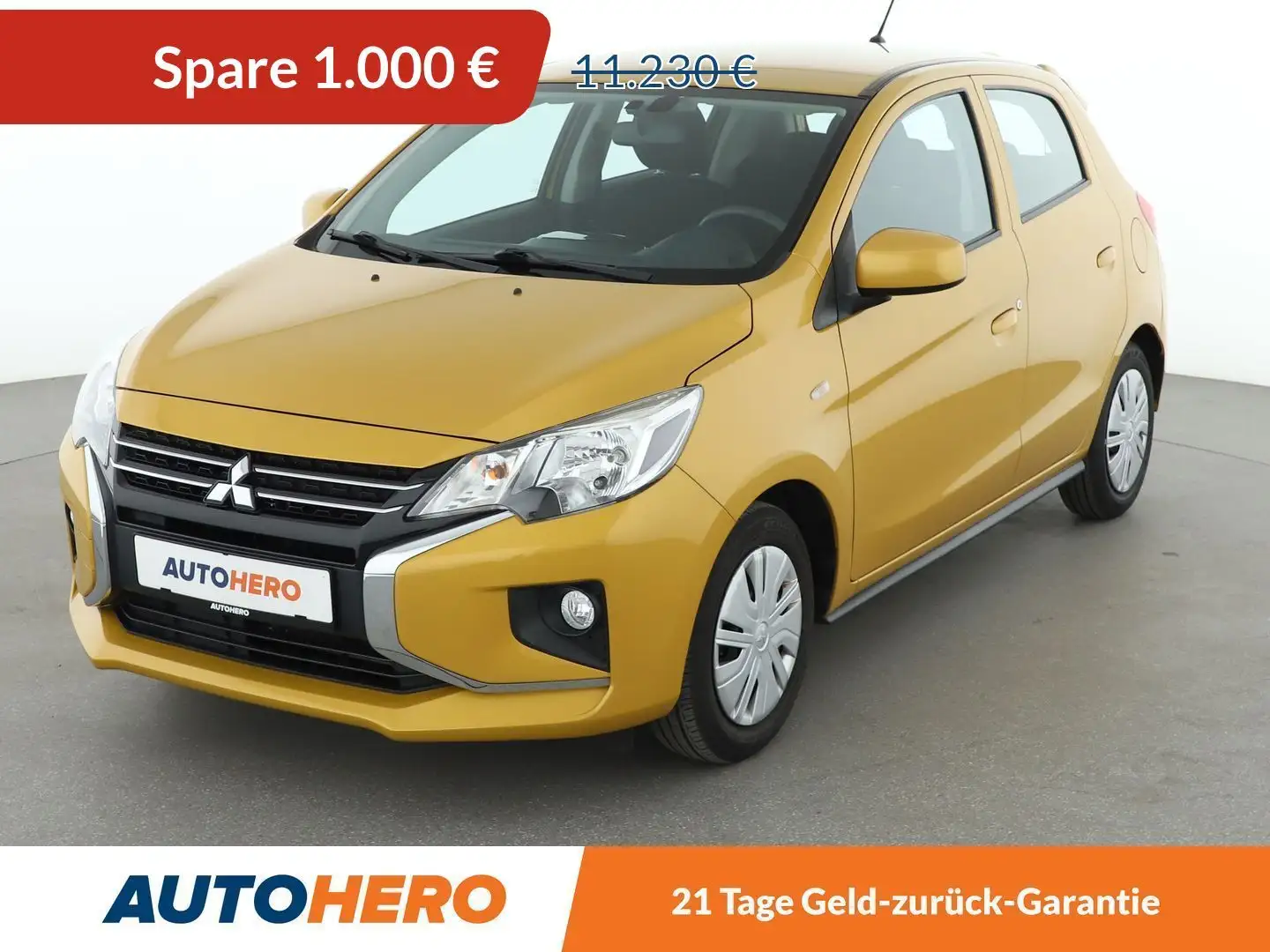 Mitsubishi Space Star 1.2 Spirit *KLIMA*GARANTIE* Gelb - 1