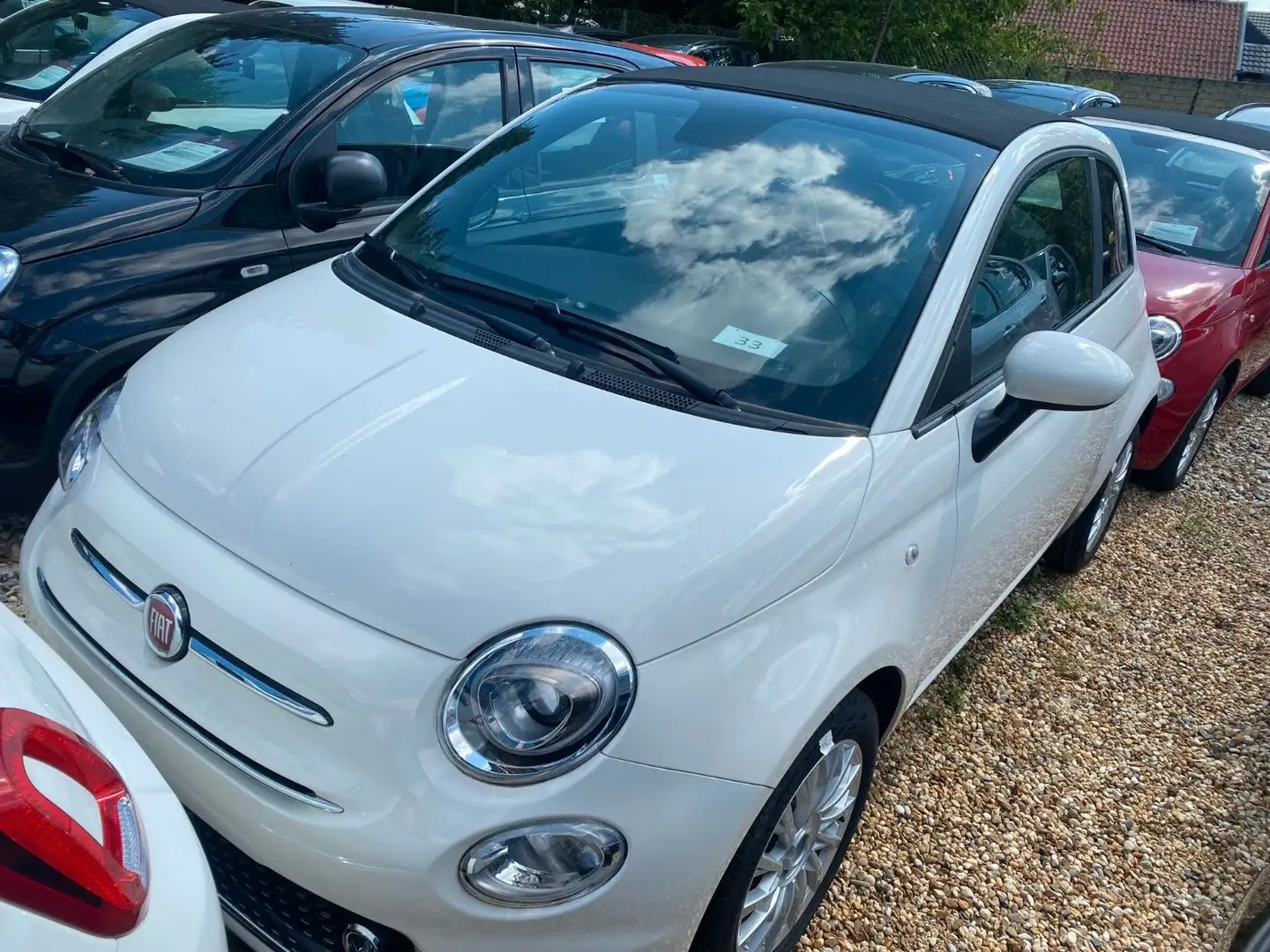Fiat 500C 1.0 Dolcevita GSE N3 Hybrid Sitzheizung Blanc - 1