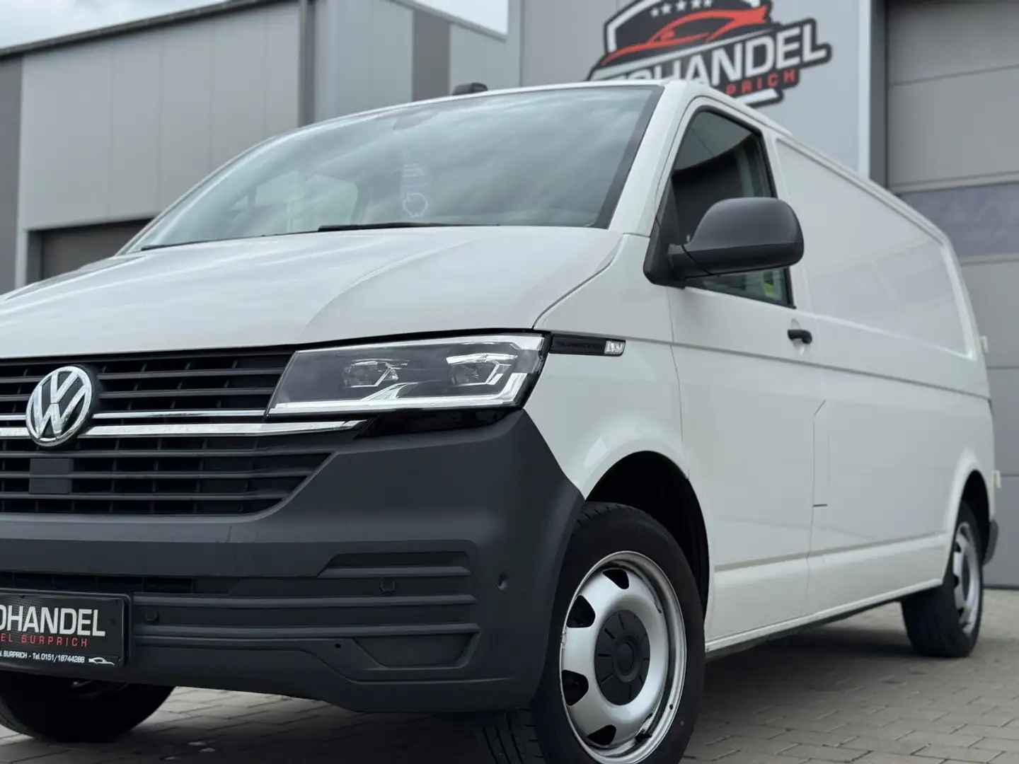 Volkswagen T6 Transporter T6.1 2.0TDI Transporter LANG*ACC*LED*Stand-H*1-H Wit - 2