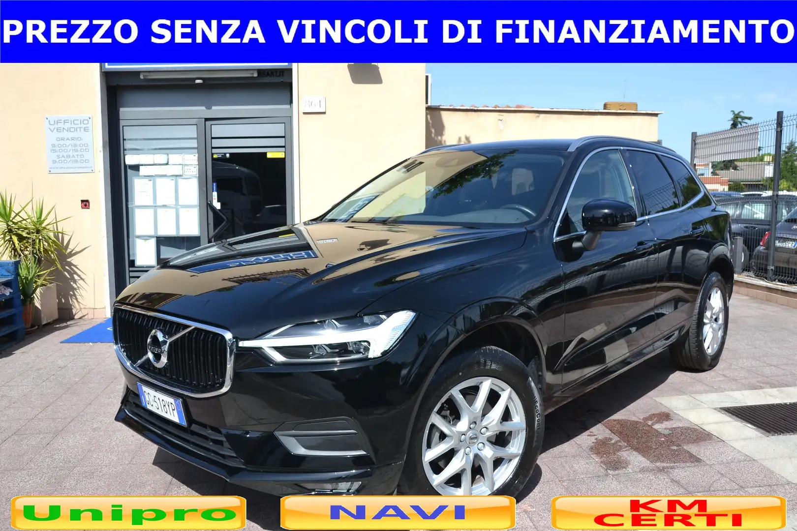 Volvo XC60 2.0 150CV 6M MOMENTUM PRO PELLE+NAVI+RCAM+FULL LED Nero - 2