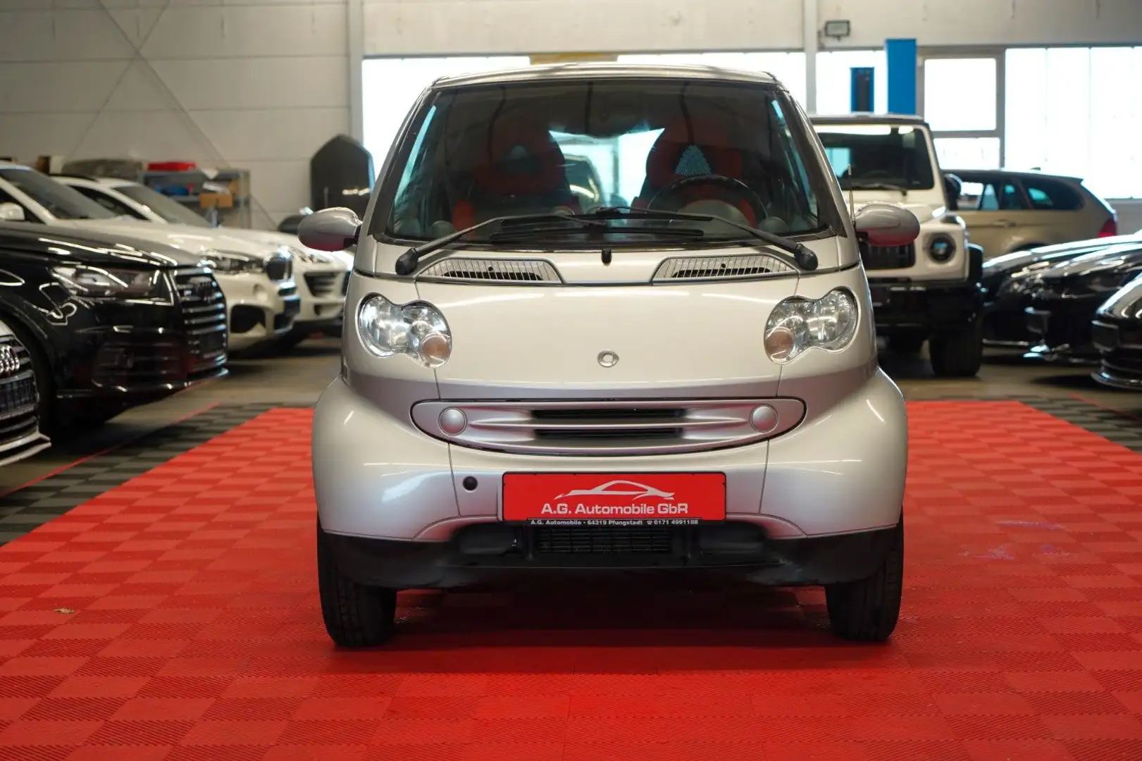 smart forTwo 0.7 Passion *Panorama*Klimaanlage*AUX* Silber - 2