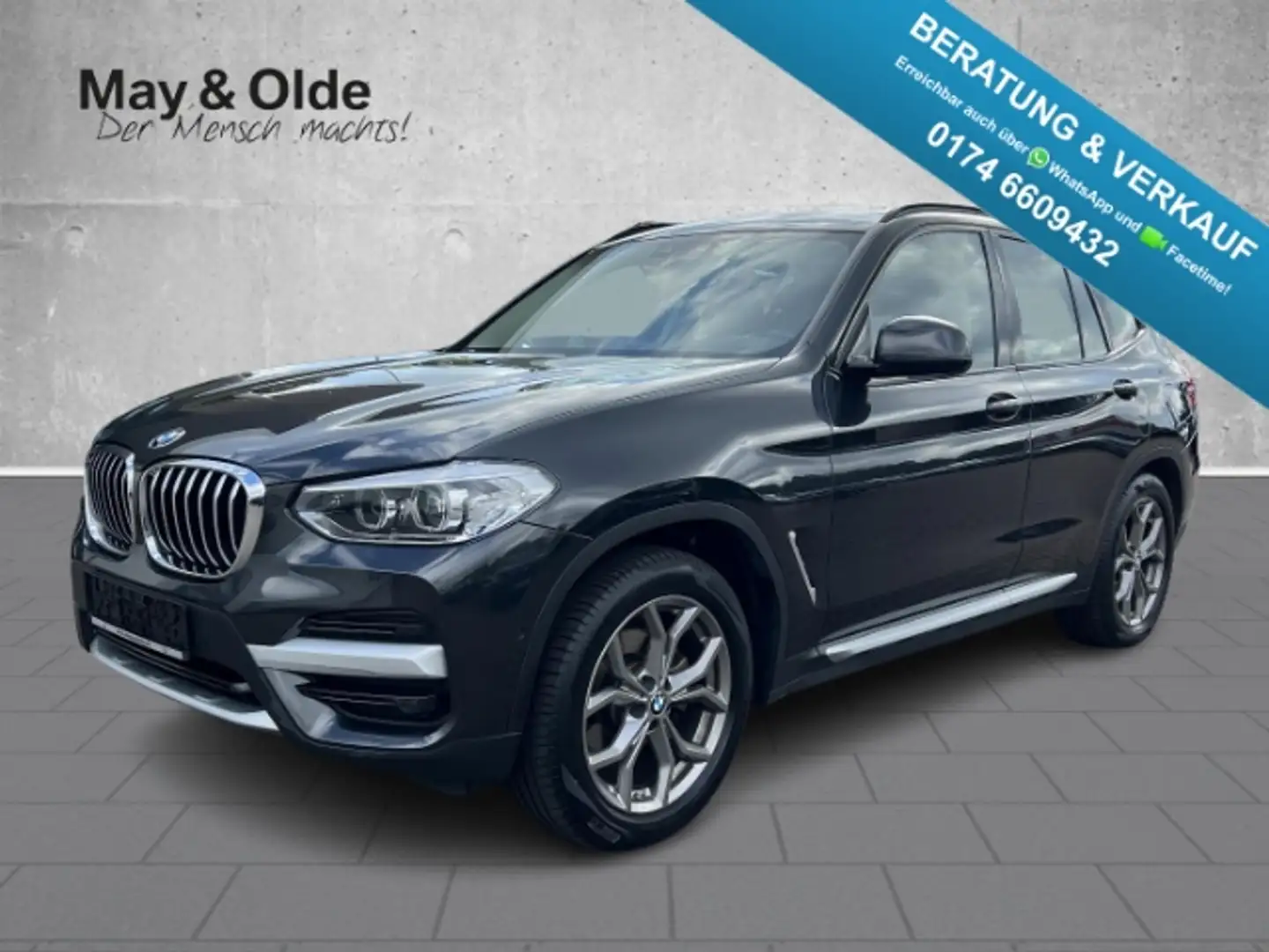 BMW X3 20i xDrive Aut. xLine LED Navi AHK HuD Kamera Grau - 1