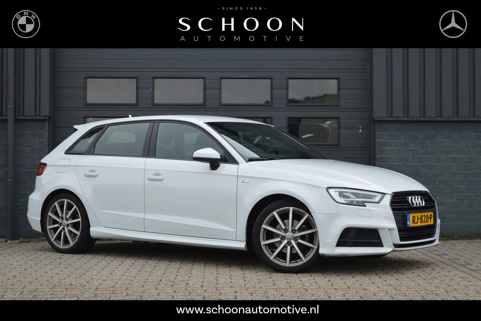 Audi A3 Sportback 1.0 TFSI Sport S Line Edition | ORG. NL Blanc - 1