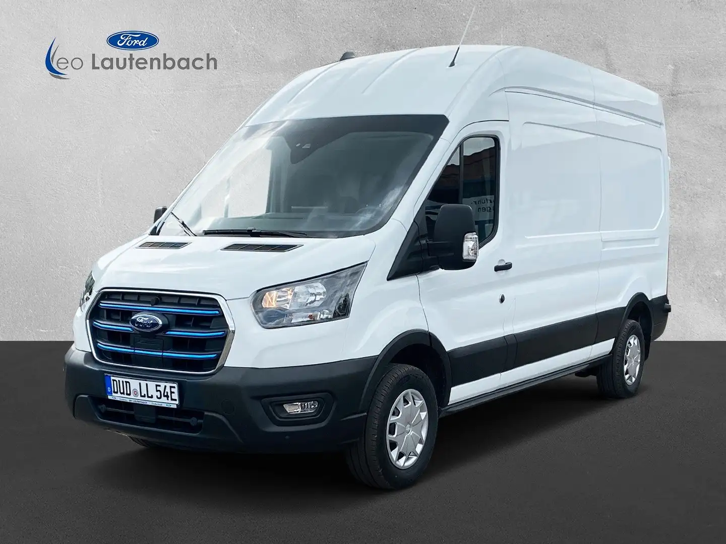 Ford E-Transit 350 L3 Kasten Hochdach Trend Blanc - 1