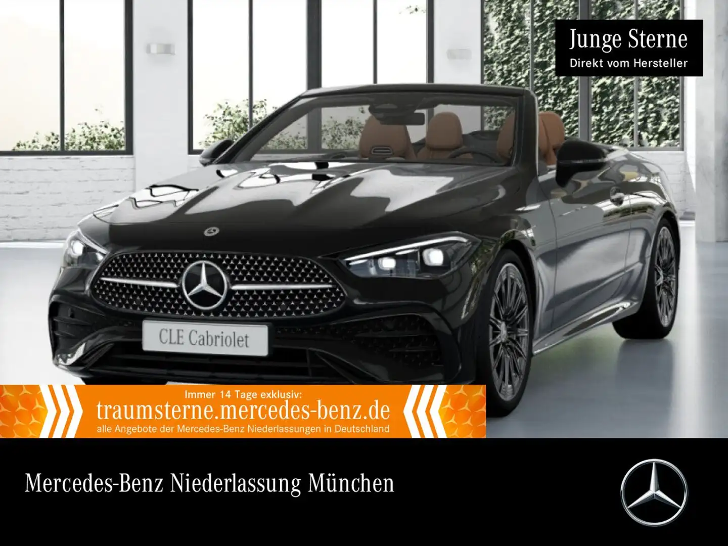 Mercedes-Benz CLE 200 AMG+NIGHT+BURMESTER+KAMERA+TOTW+KEYLESS+9G Schwarz - 1