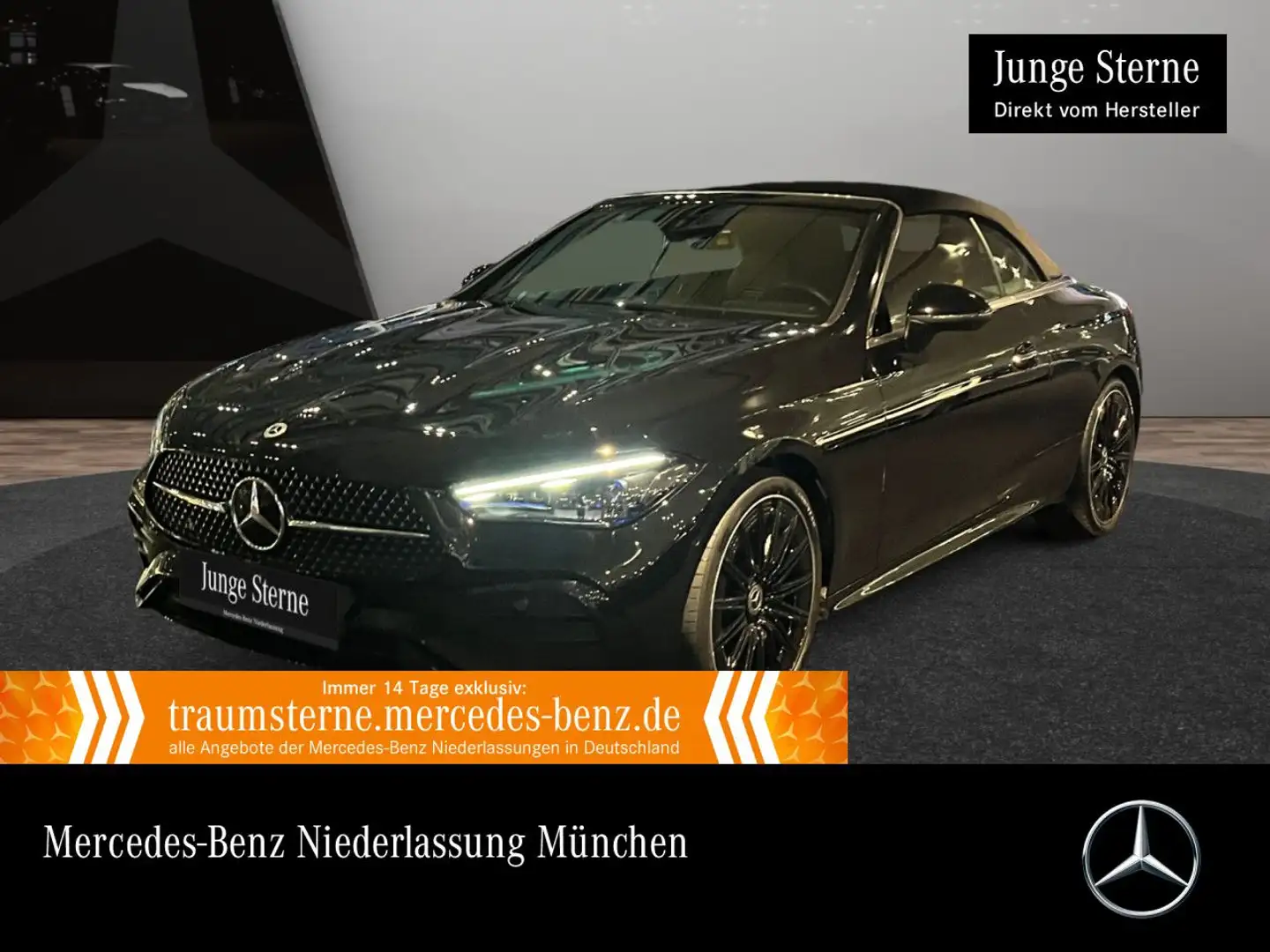 Mercedes-Benz CLE 200 AMG+NIGHT+BURMESTER+KAMERA+TOTW+KEYLESS+9G Schwarz - 1
