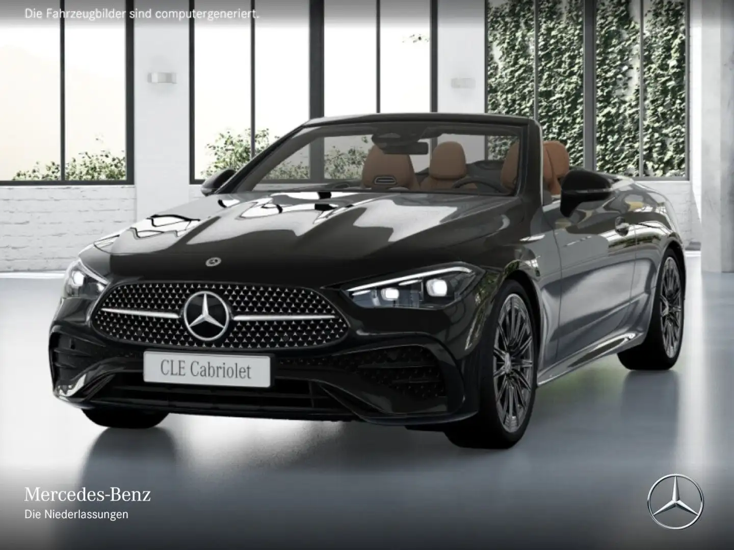 Mercedes-Benz CLE 200 AMG+NIGHT+BURMESTER+KAMERA+TOTW+KEYLESS+9G Schwarz - 2