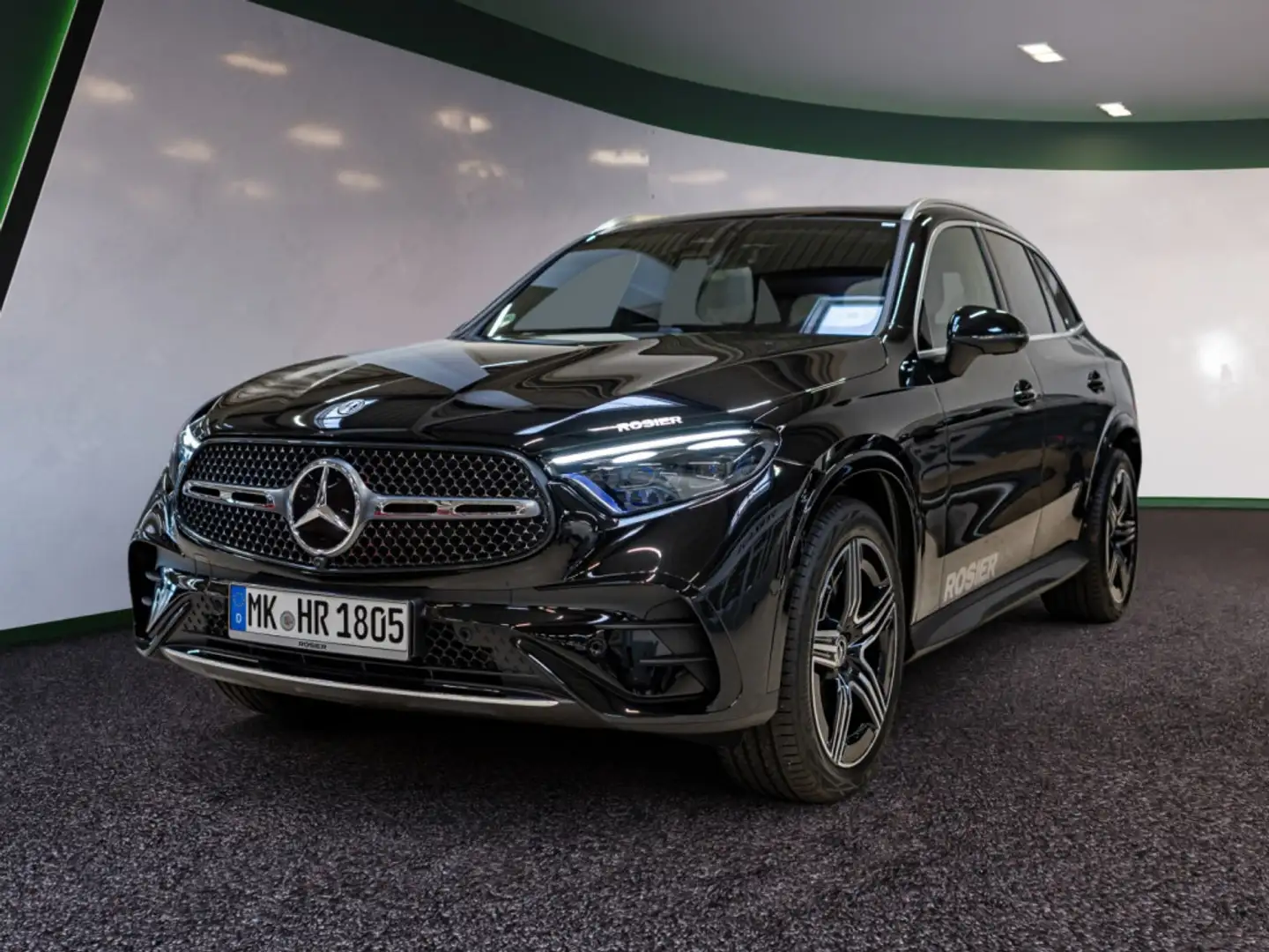 Mercedes-Benz GLC 220 d 4M Edition AMG Line AHK Abstandstem Schwarz - 2