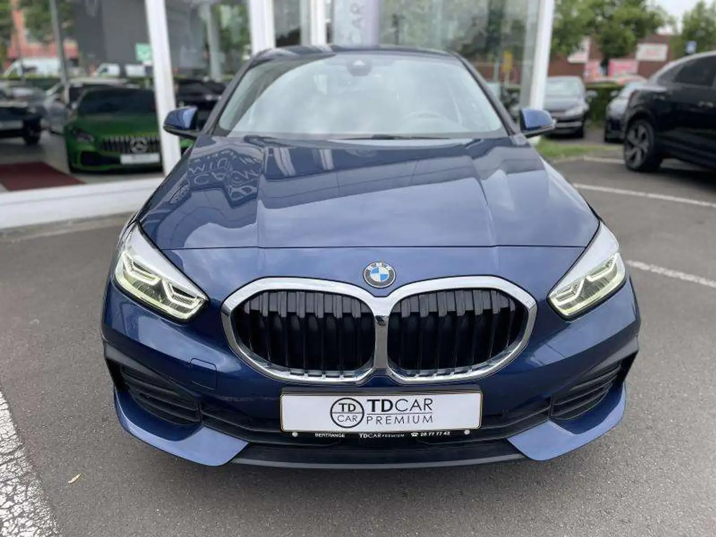 BMW 116 D Advantage Bleu - 2