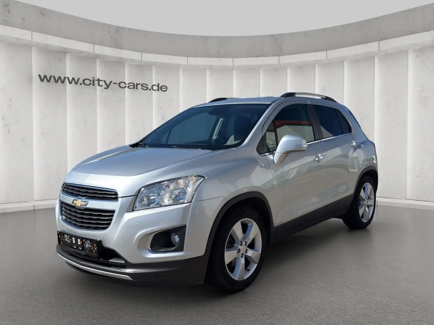 Chevrolet Trax LT+*Leder*SD*Sitzhzg.*Allwetter*Scheckheft* srebrna - 1