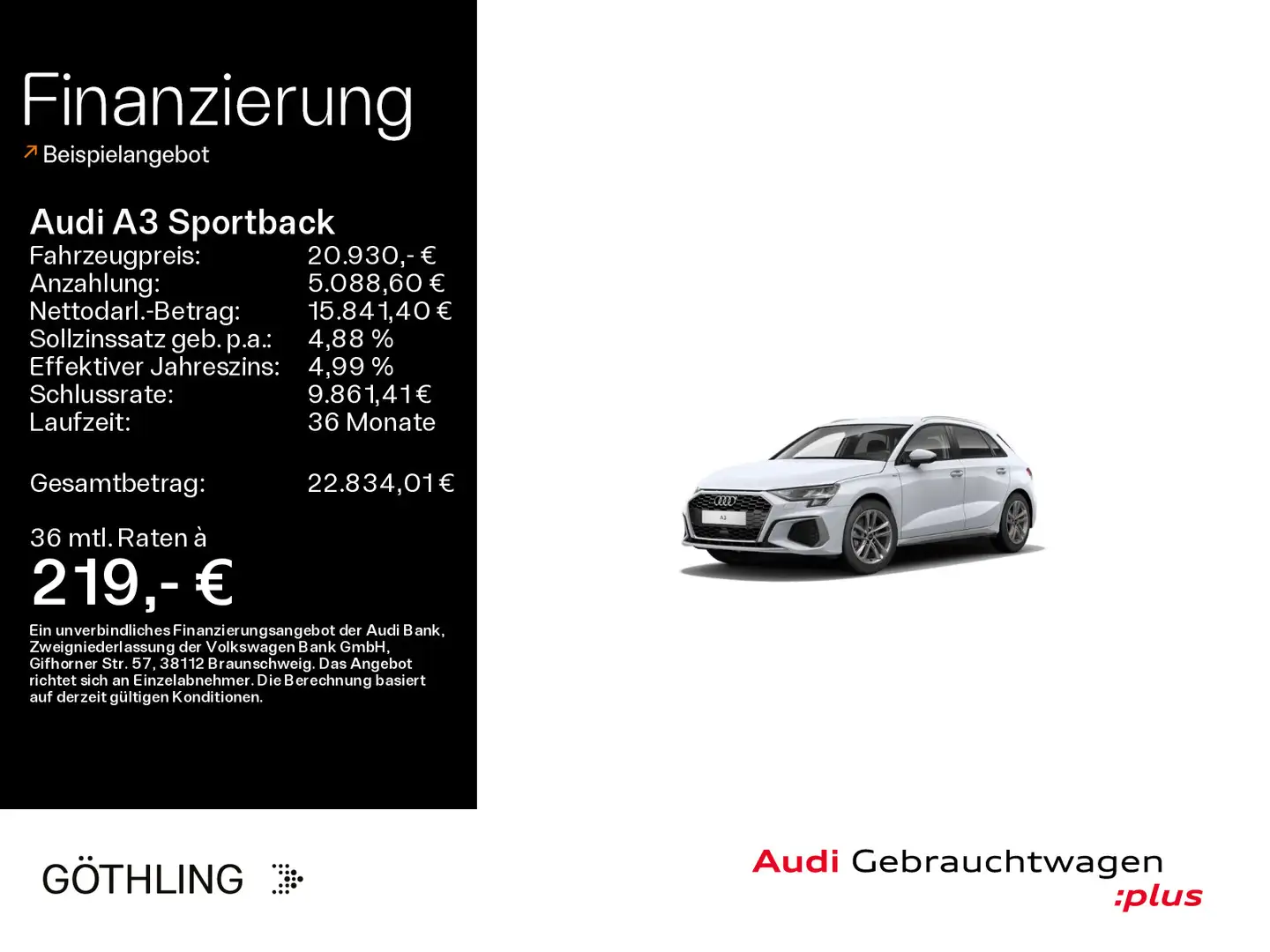 Audi A3 S line 30 TFSI S tronic *LED*SHZ*Pr Weiß - 1