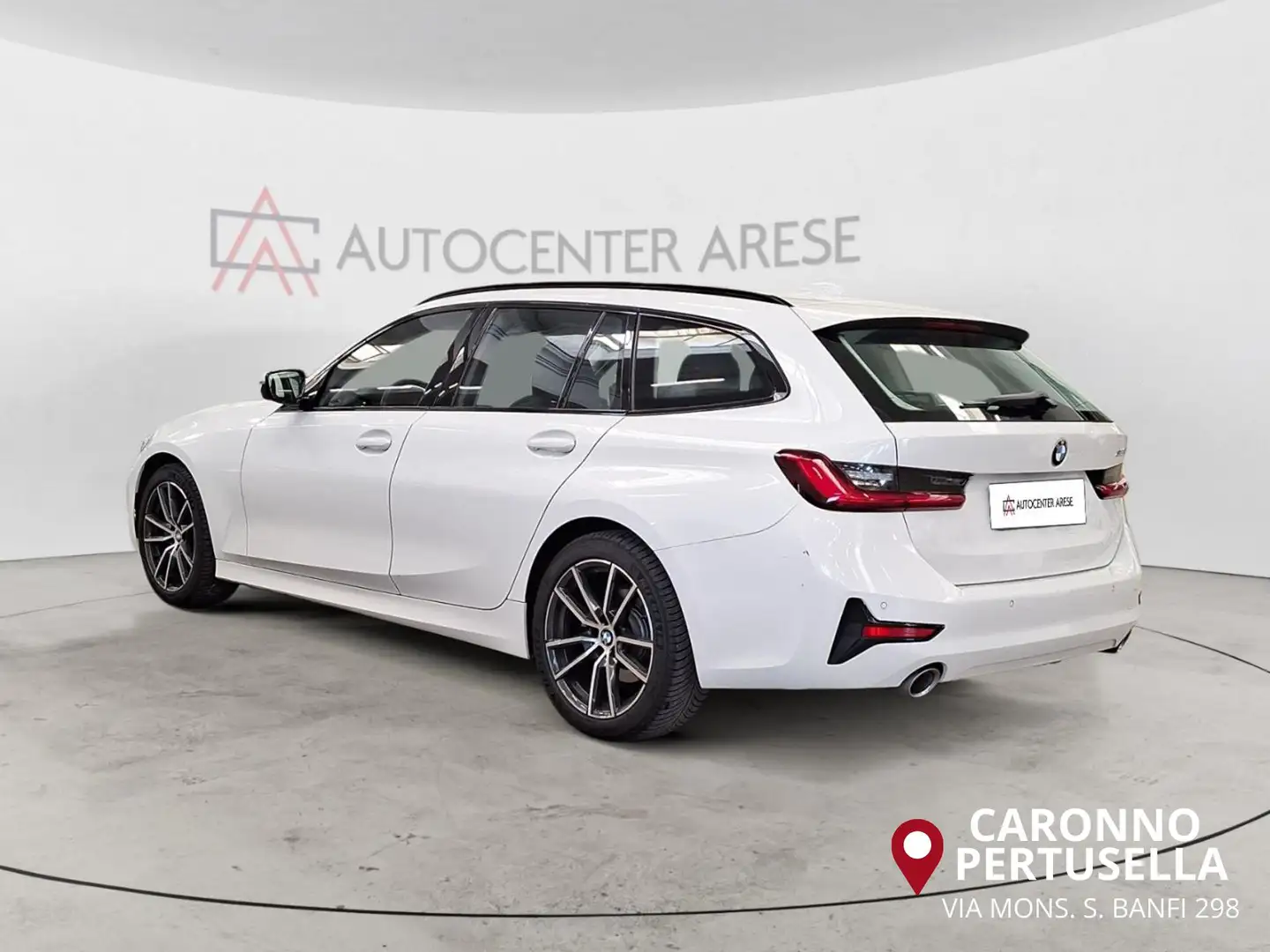 BMW 320 d 48V Touring Business Advantage Bianco - 2