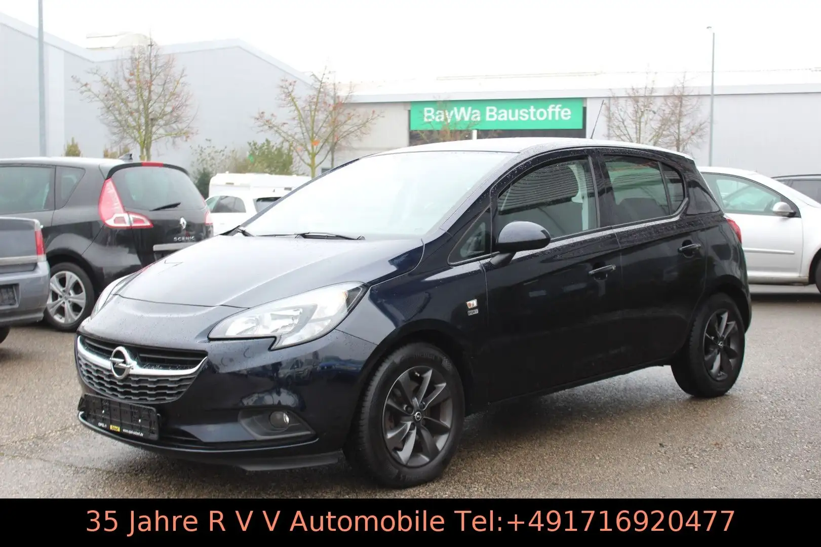 Opel Corsa E 120 Jahre ecoFlex, Scheckheftgepflegt, Bleu - 1