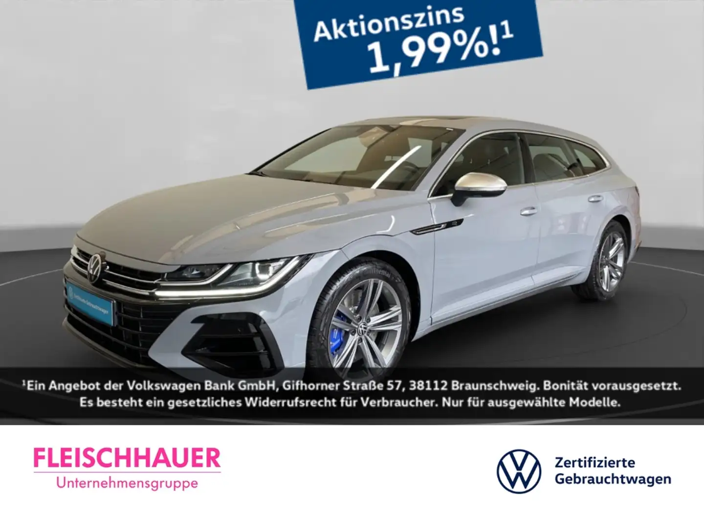 Volkswagen Arteon Shooting Brake R 4Motion 2.0 TSI Matrix-LED Pano Gris - 1