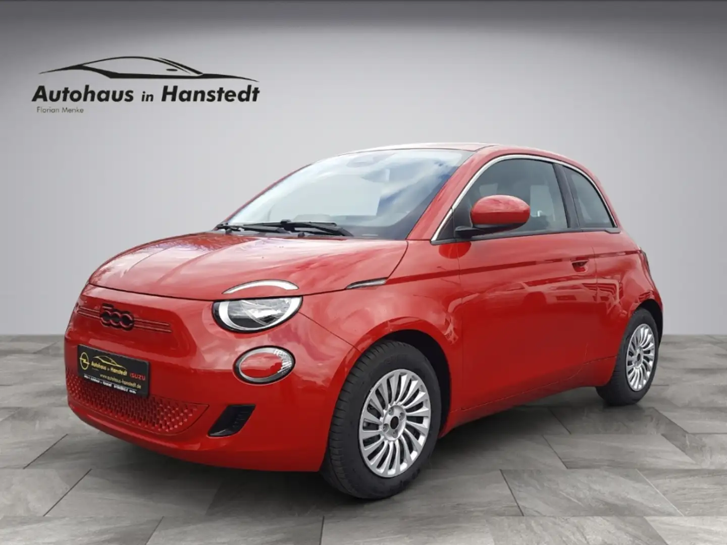 Fiat 500 e Red Navi DAB Rückfahrkam. PDC Keyless Klimaautom Rouge - 1