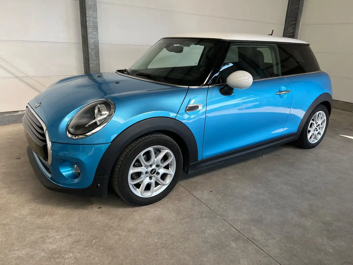 MINI Cooper Aut.+Conn.Media+PDC+Excitement+Pepper Blau - 1
