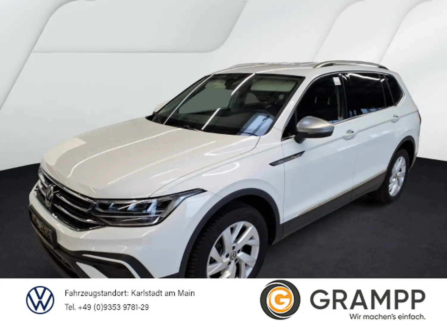 Volkswagen Tiguan Allspace Life 1.5TSI DSG +7 SITZE+AHK+LED Weiß - 1