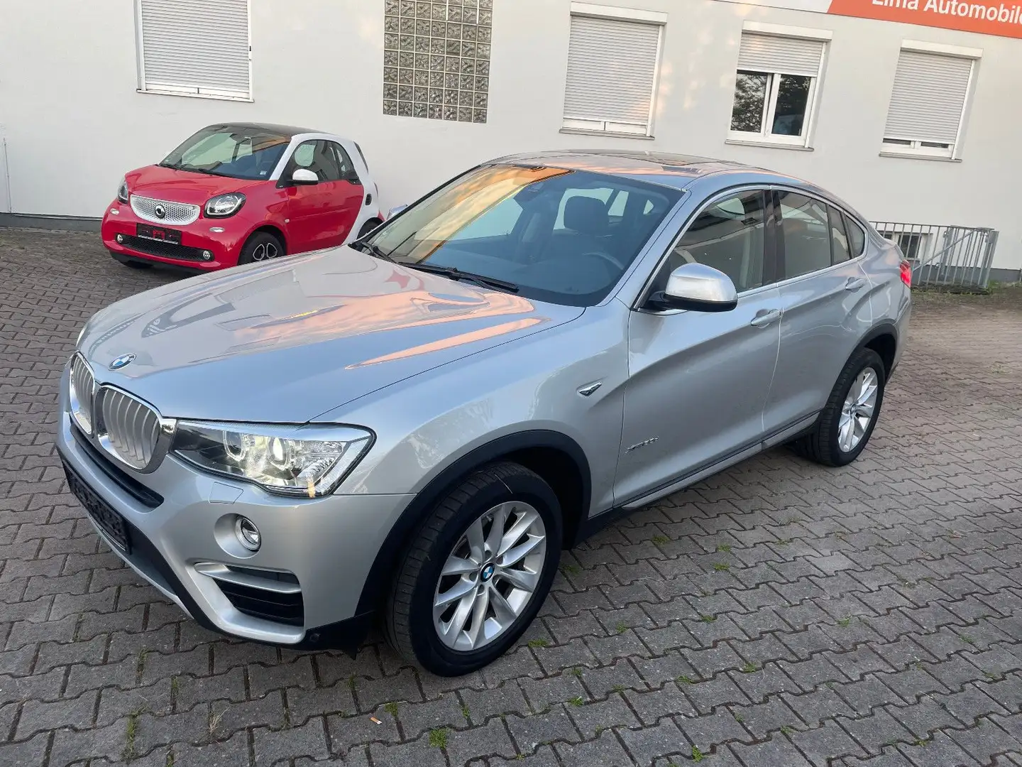 BMW X4 Baureihe X4 xDrive 30 d xLine Серебристый - 1