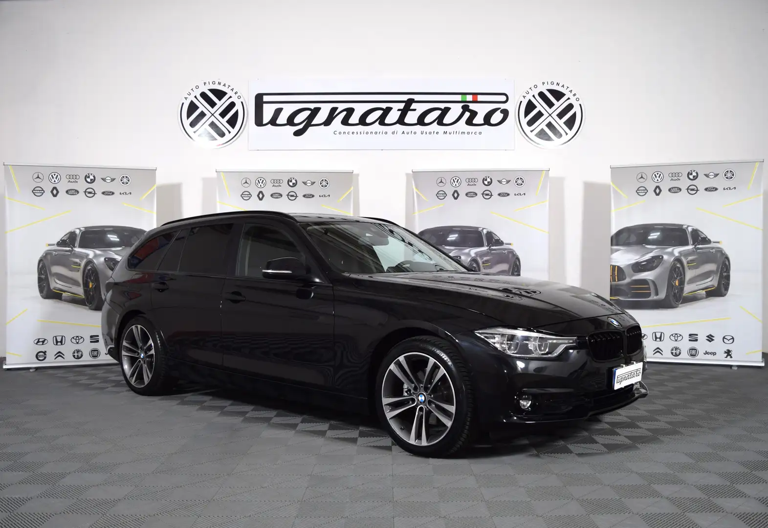 BMW 320 D Xdrive Touring Auto,Led,Cam,Nav,Apple Car,Gancio Nero - 1