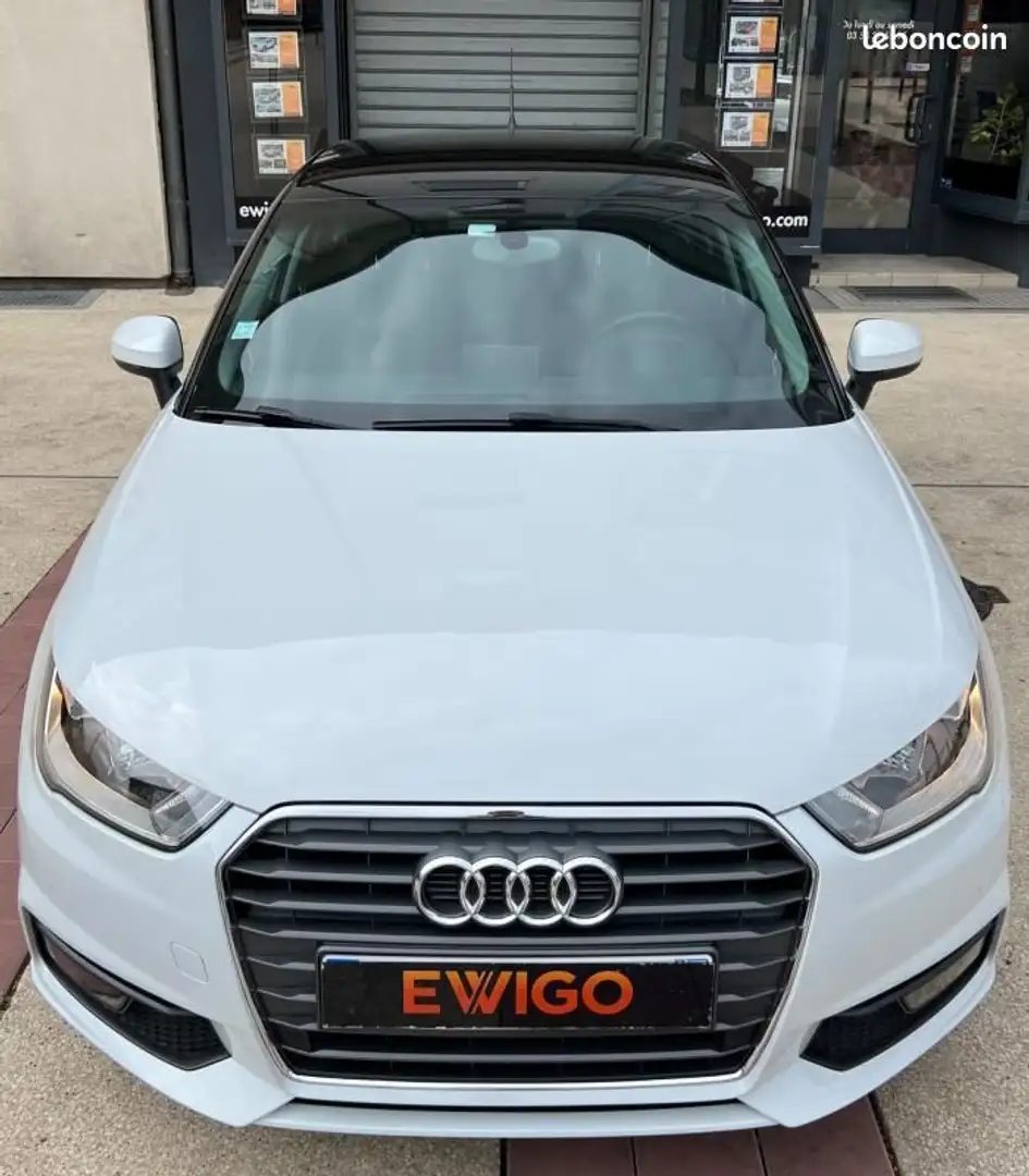 Audi A1 5P 1.4 TFSI 125 S-TRONIC 7 GPS-RADAR AV&AR-SIÈGES  Blanc - 2