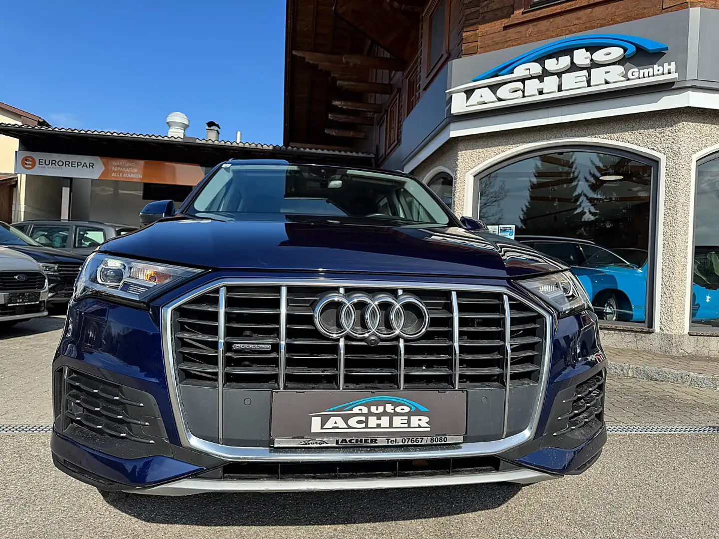 Audi Q7 45 TDI quattro Tiptr.*Mod2020*7Sitzer*Virtual C... Blau - 2