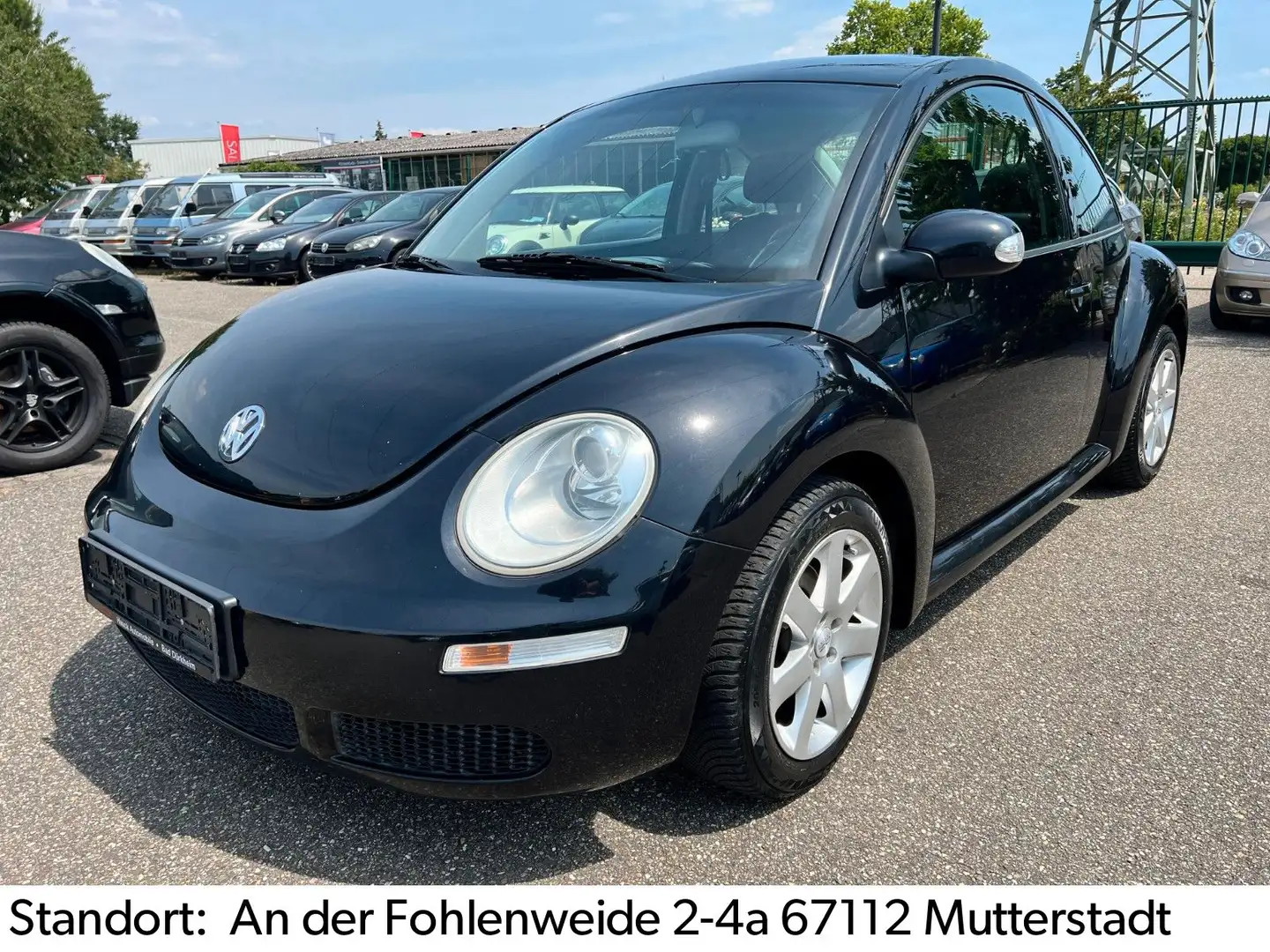 Volkswagen New Beetle Lim. 1.6/TÜV 01.2027/KLIMA Schwarz - 1