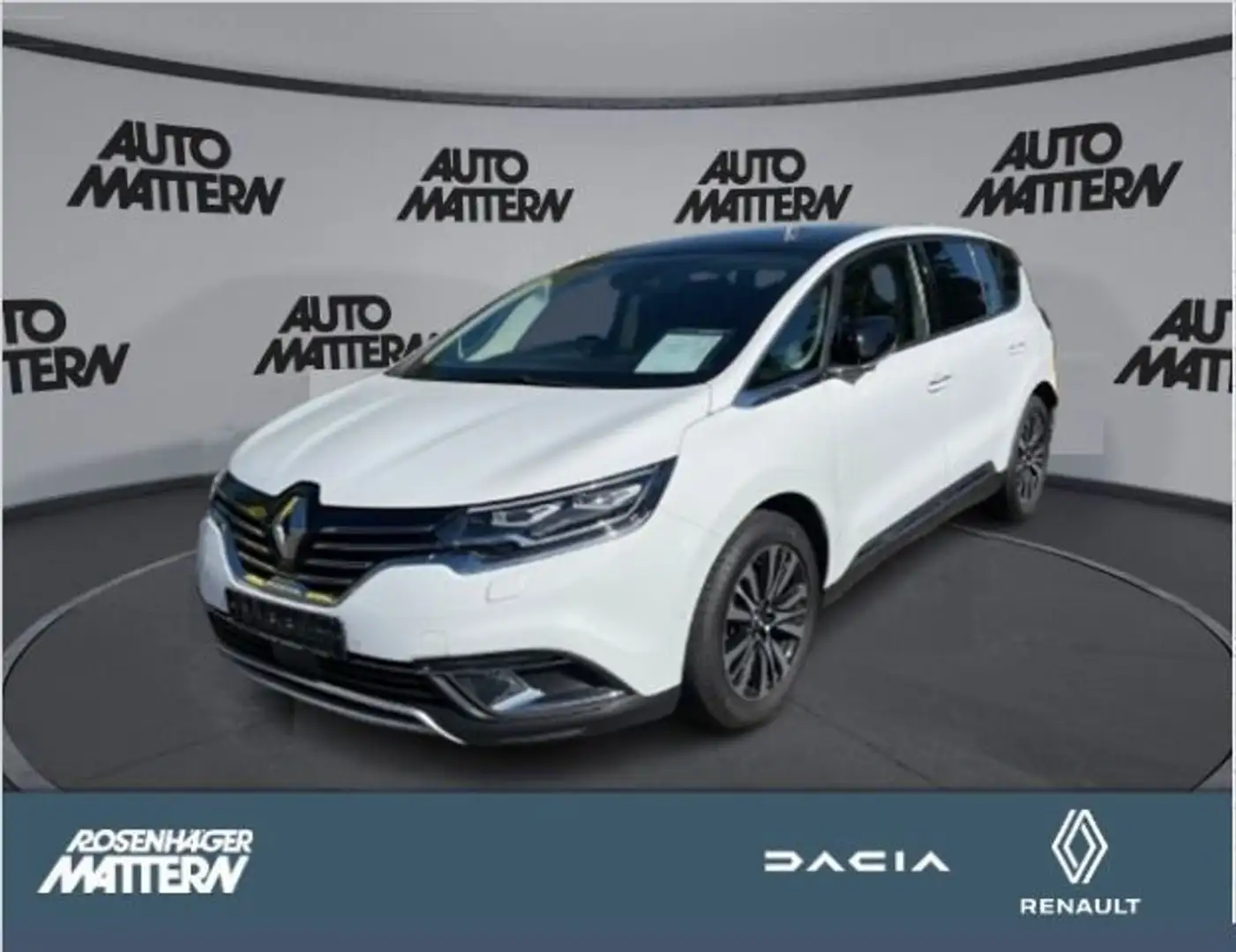 Renault Espace 2.0 BLUE dCi 200 Initiale Paris Weiß - 1
