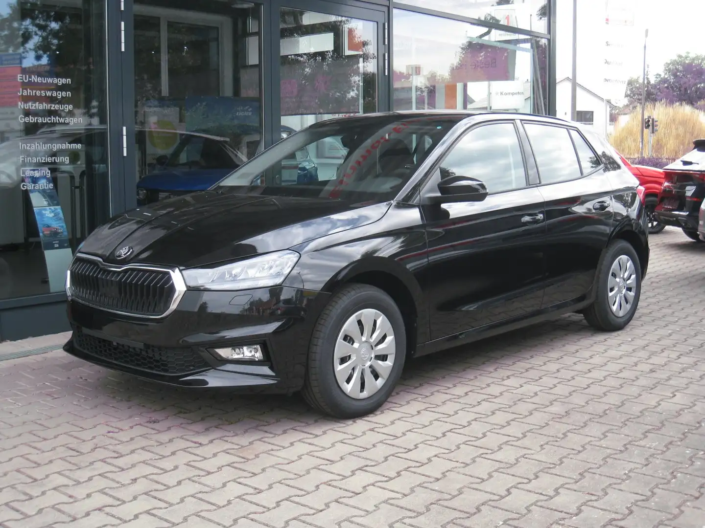 Skoda Fabia 1.0TSI EDITION *Sitzheiz*App-Connect*Klima*digCoc Schwarz - 2