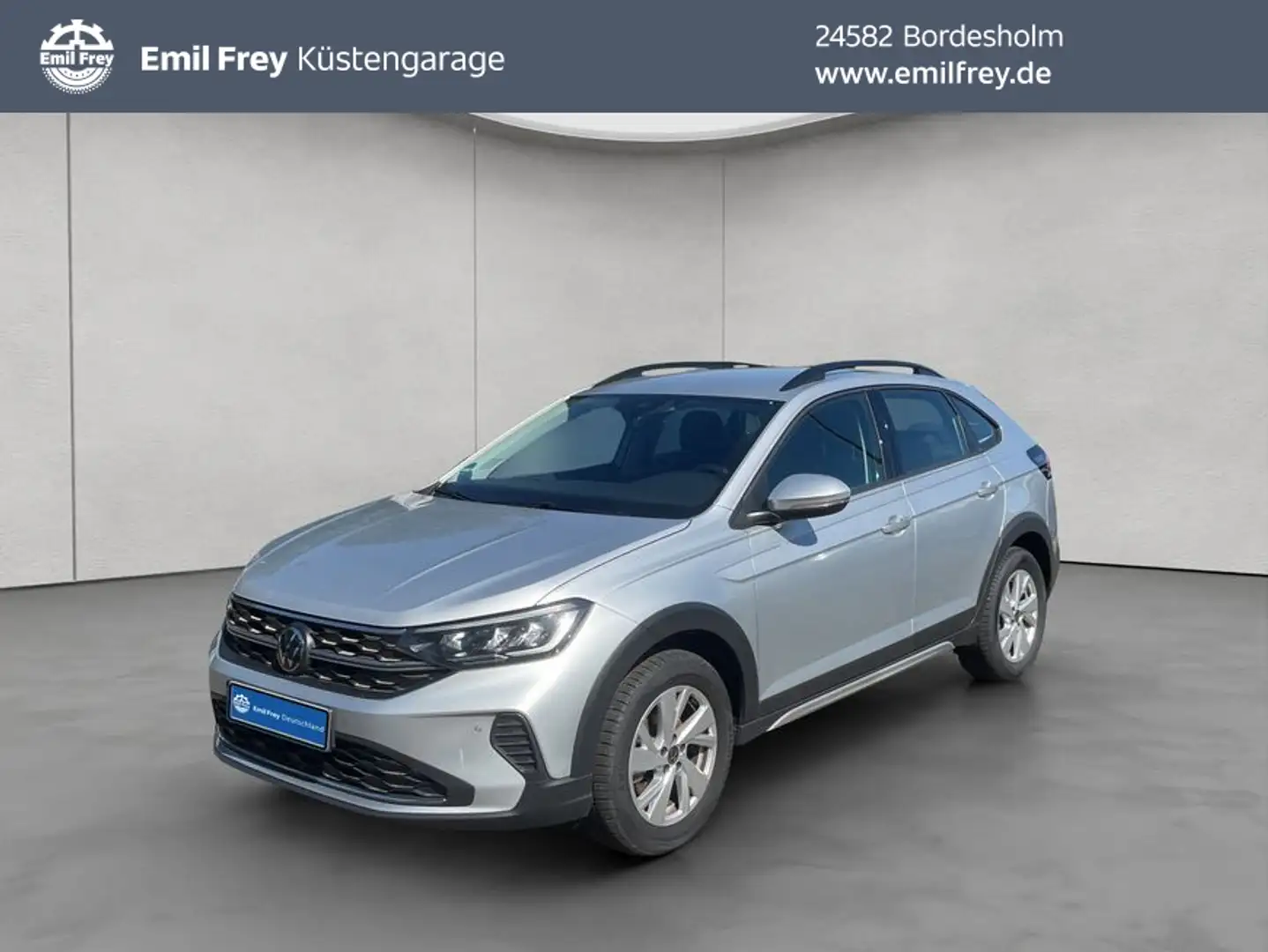 Volkswagen Taigo 1.0 TSI OPF Life GJR LED SHZ Silber - 1