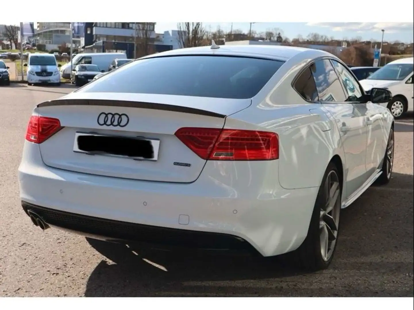 Audi A5 A5 3.0 TDI Sportback (clean die.) quat. DPF S tro. Weiß - 2