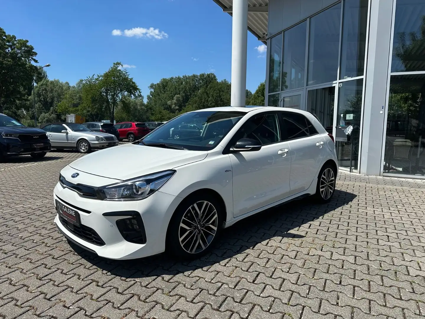 Kia Rio GT-Line/AUT/NAV/TEMP/SHZ/R-KAM/ALU/L-HEIZ Blanc - 1