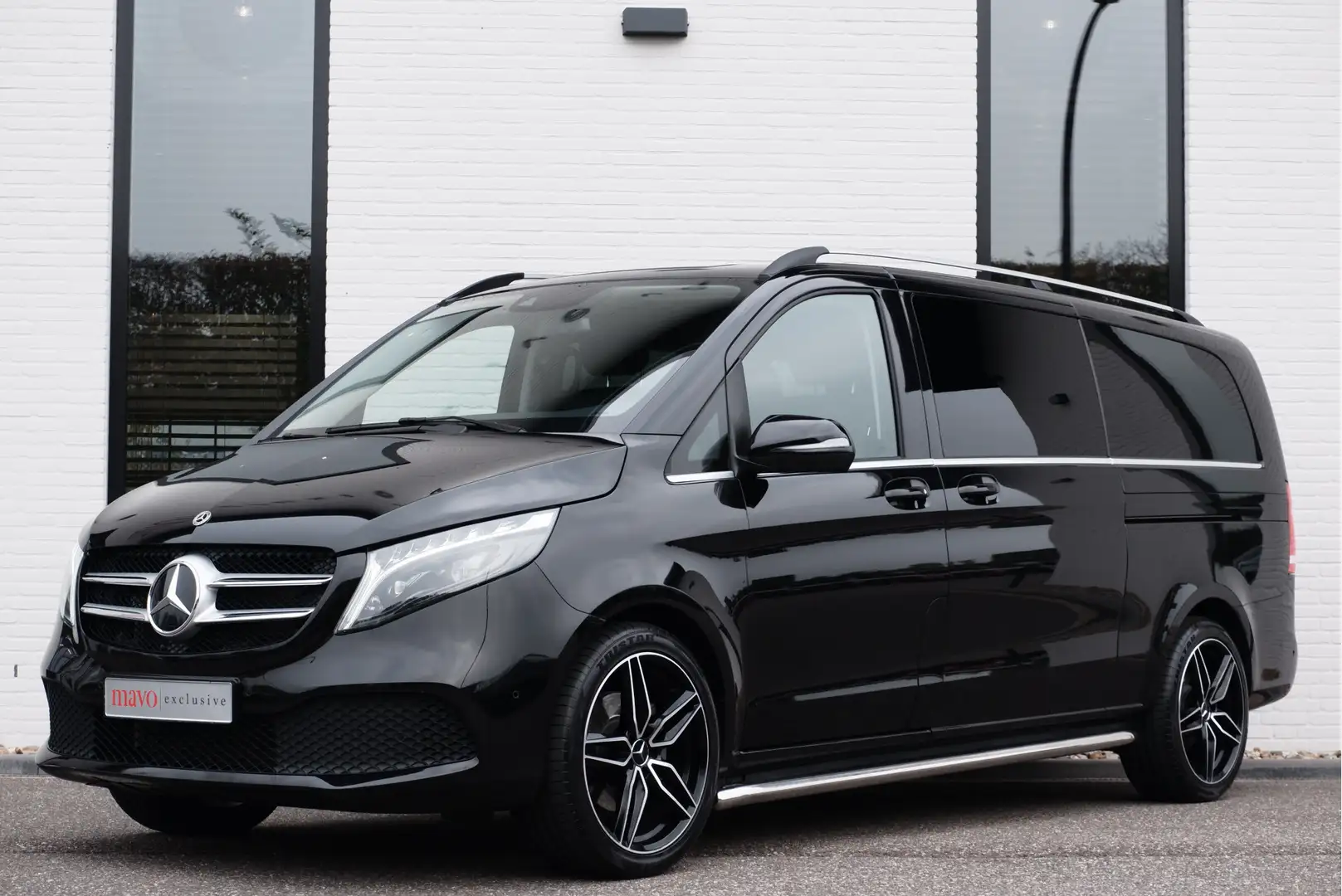 Mercedes-Benz V 300 300d / BPM VRIJ / XXL / DC / MBUX (apple car play) Zwart - 2