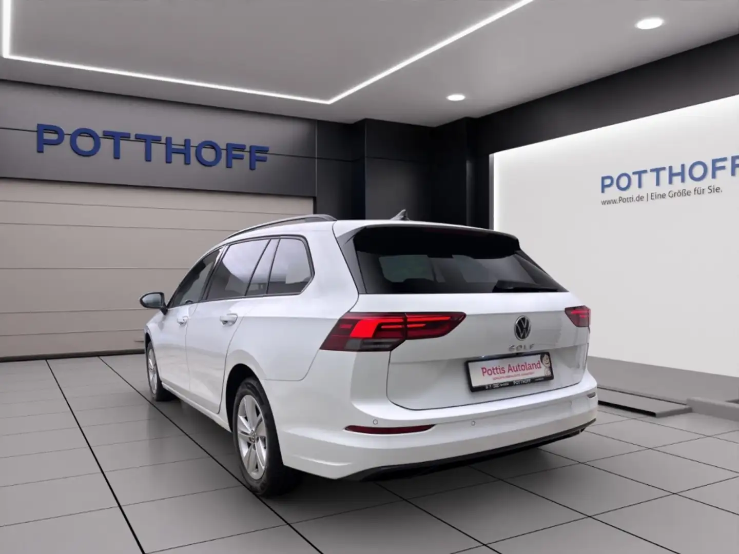 Volkswagen Golf Variant 2.0 TDI DSG LIFE AHK NAVI KAMERA LED Weiß - 2