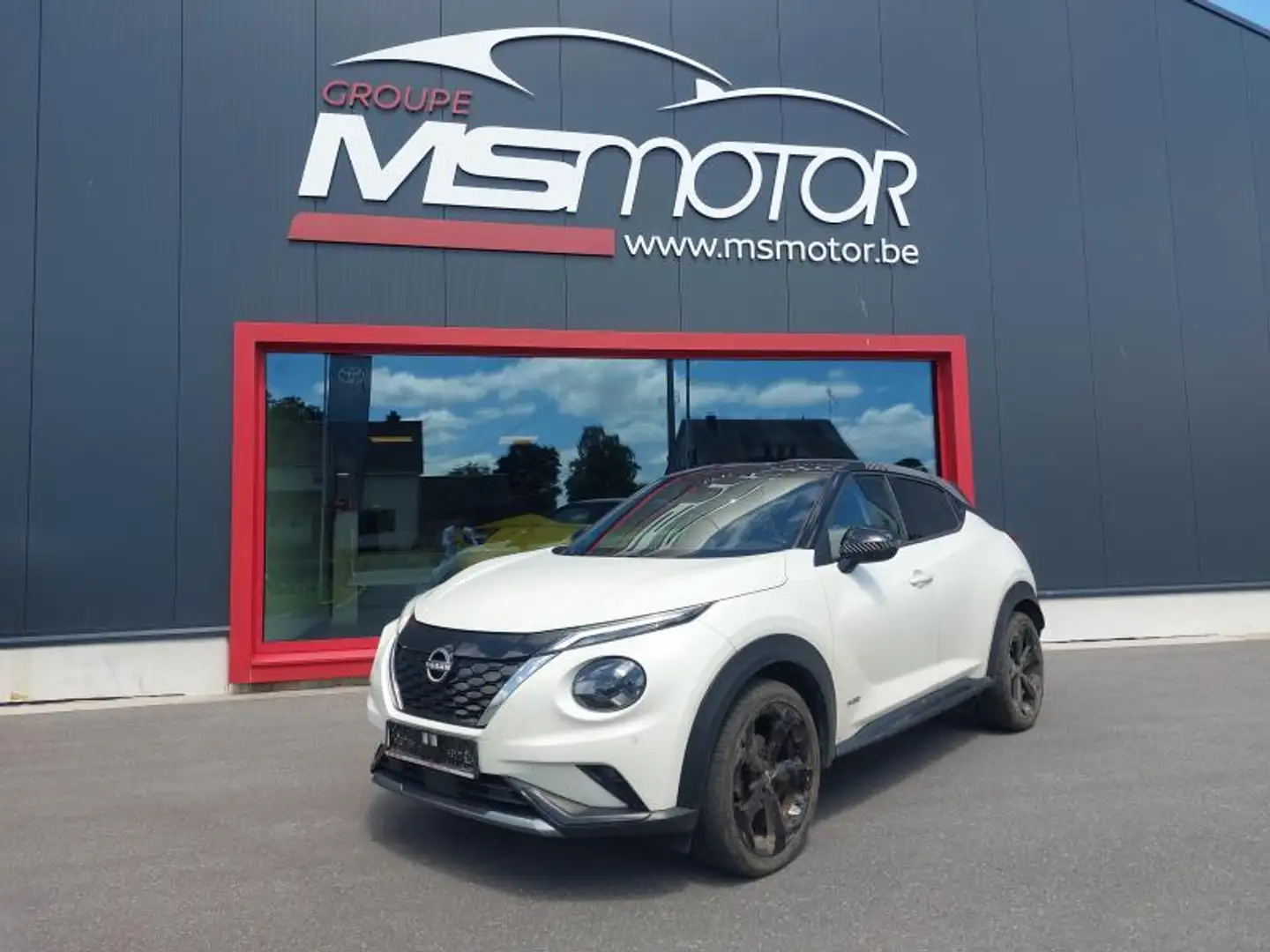 Nissan Juke 1,6L DIG-T 145 HEV MY23 Premie Wit - 1