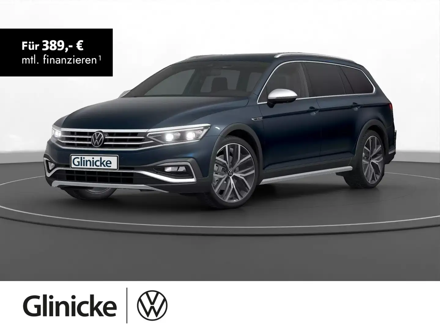Volkswagen Passat Alltrack 2.0 TDI 4M AHK Pano Matrix LM 19 Blau - 1