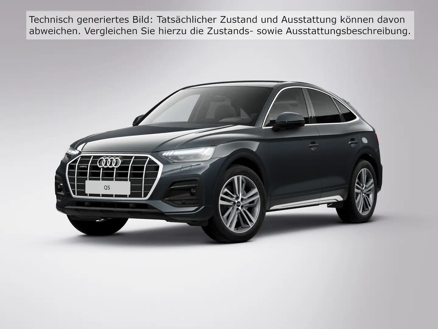 Audi Q5 advanced 40 TDI qu. S tr. PDC RFK Grau - 2