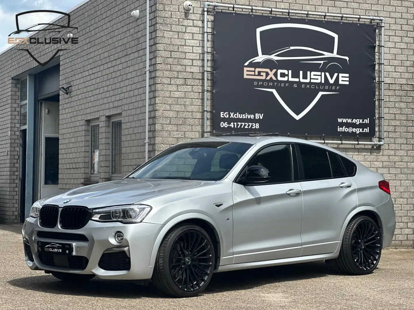 BMW X4 M40i 400PK/HUD/Pano/Keyless/21'Breyton Grijs - 1