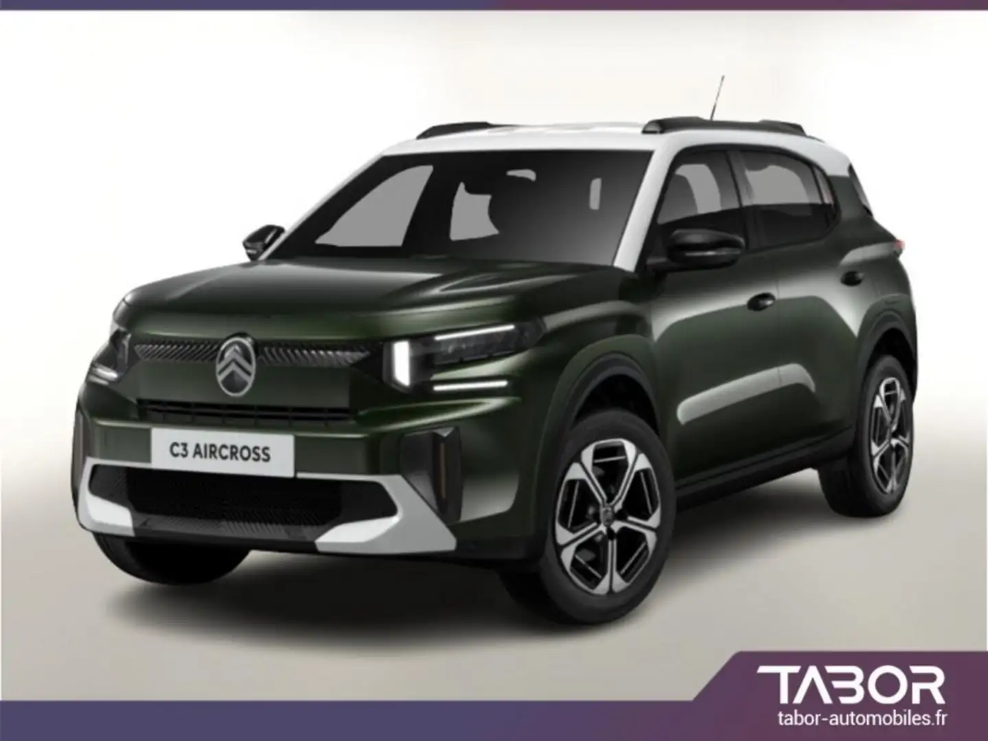 Citroen C3 Aircross 1.2 Hybrid 136 DSC6 MAX HUD Zielony - 1