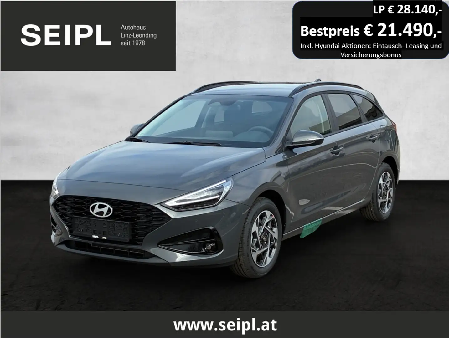 Hyundai i30 Kombi 1,0 TGDI Go! *Superbonus* Grau - 1