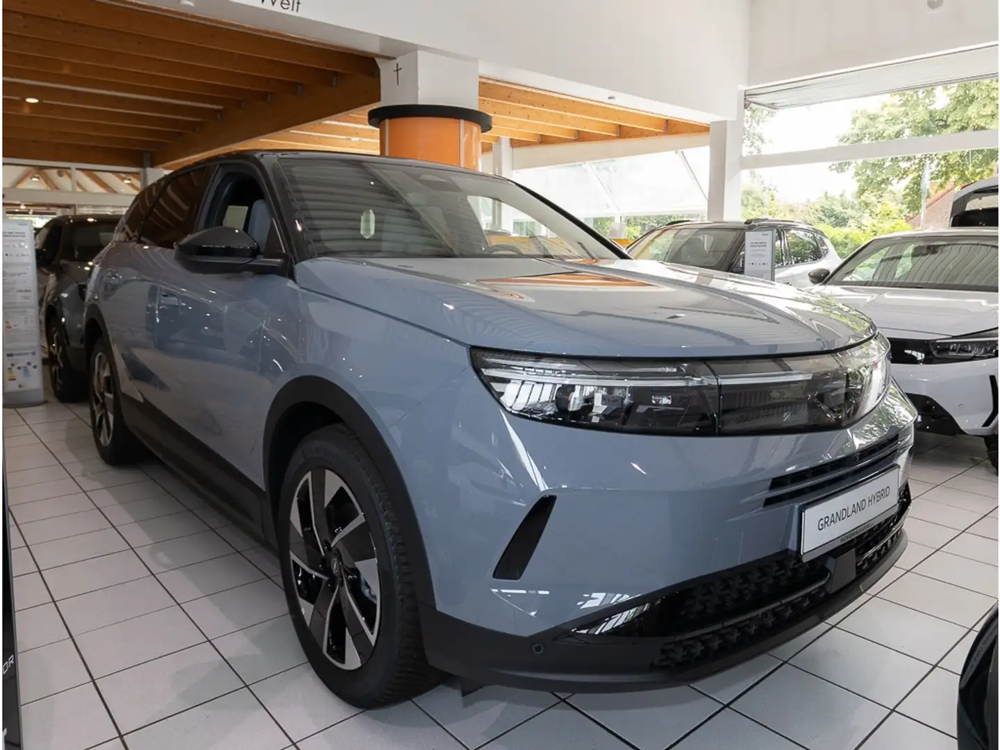 Opel Grandland GS Hybrid 107 +NAVI+LED+ACC+CARPLAY+BC Grau - 2