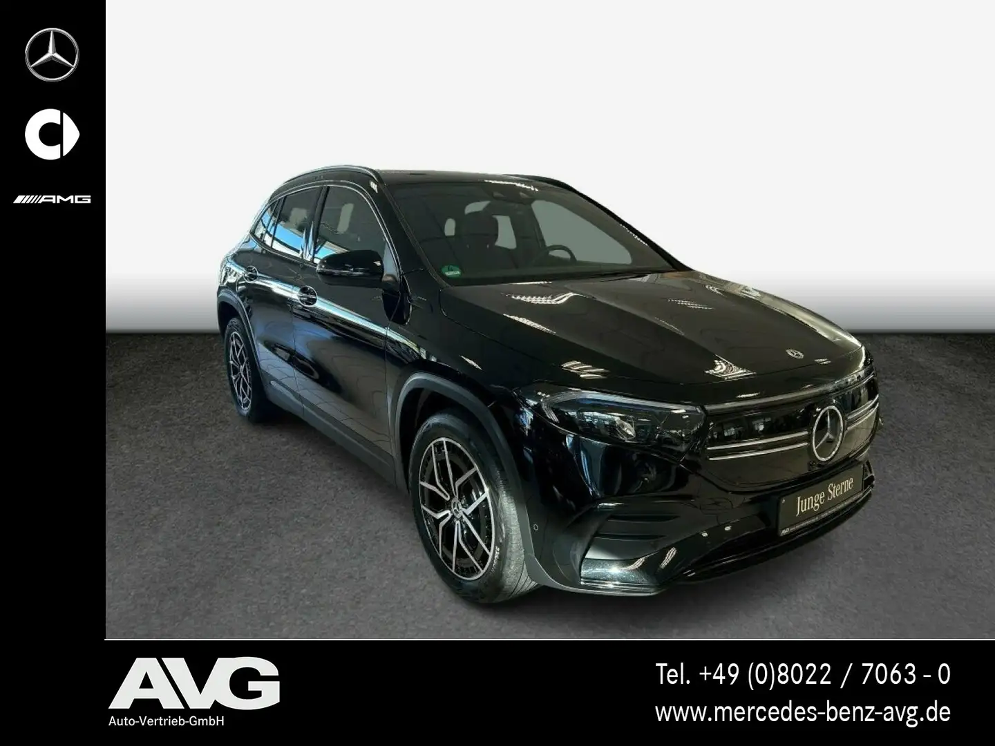 Mercedes-Benz EQA 350 EQA 350 4M AMG|DIST|MEMORY|NIGHT|KEYLESS|RFK|19" Negro - 2