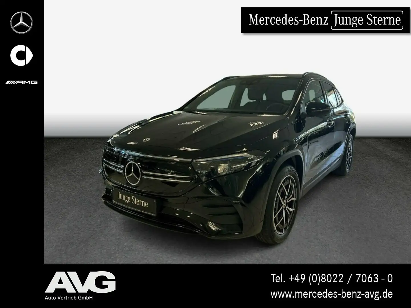 Mercedes-Benz EQA 350 EQA 350 4M AMG|DIST|MEMORY|NIGHT|KEYLESS|RFK|19" Negro - 1