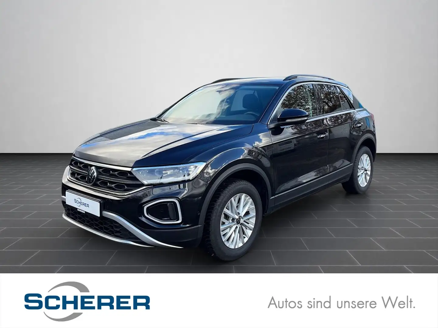Volkswagen T-Roc T-ROC Life LED Plus/ Sitzheizung / Navi/ Klima/ Schwarz - 1