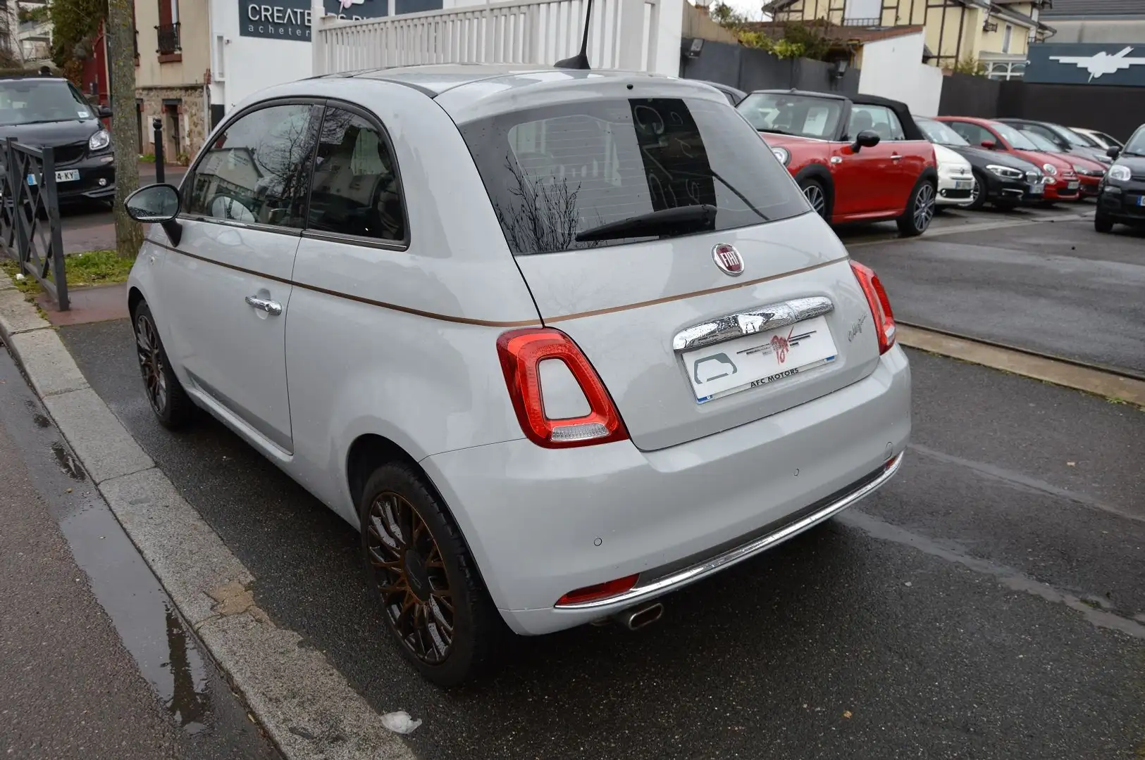 Fiat 500e 1.2 8V 69CH ECO PACK COLLEZIONE FALL EURO6D Gris - 2