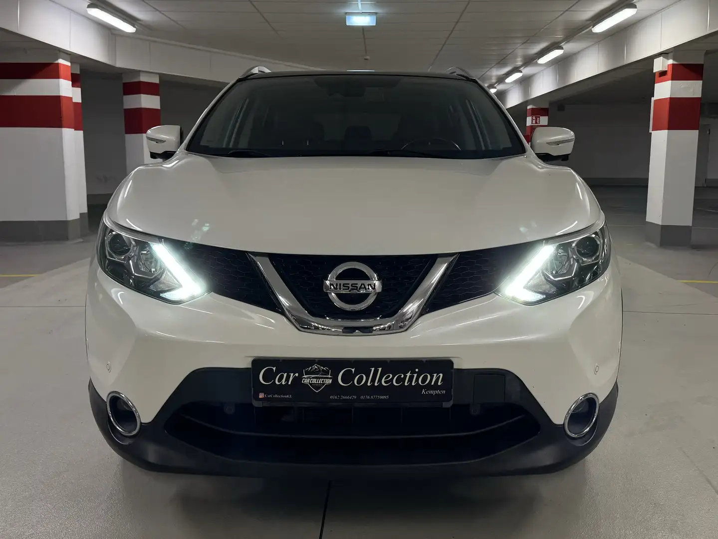 Nissan Qashqai Tekna *360° Kamera* TÜV NEU* NAVI* VOLLEDER* Blanc - 2
