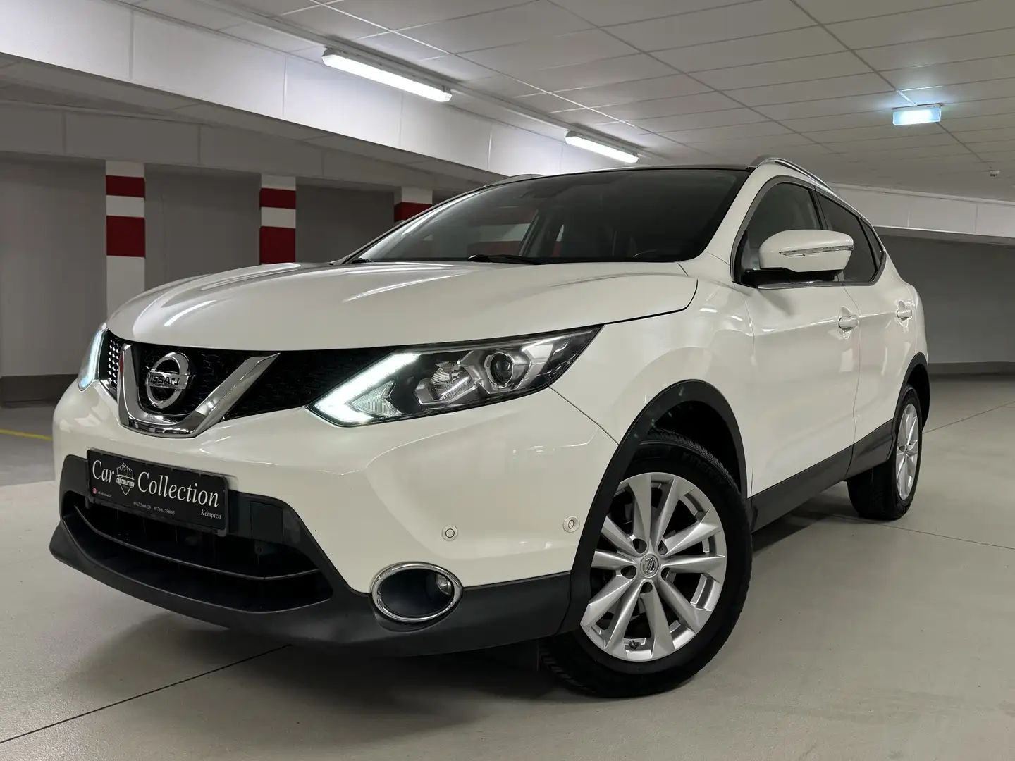Nissan Qashqai Tekna *360° Kamera* TÜV NEU* NAVI* VOLLEDER* Blanc - 1