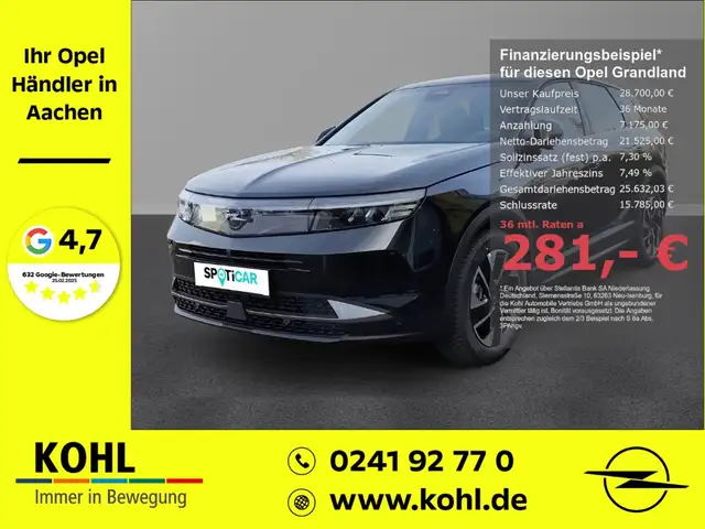Opel Grandland Edition 1.2 Hybrid 145PS Allwetter Keyless PDCv+h