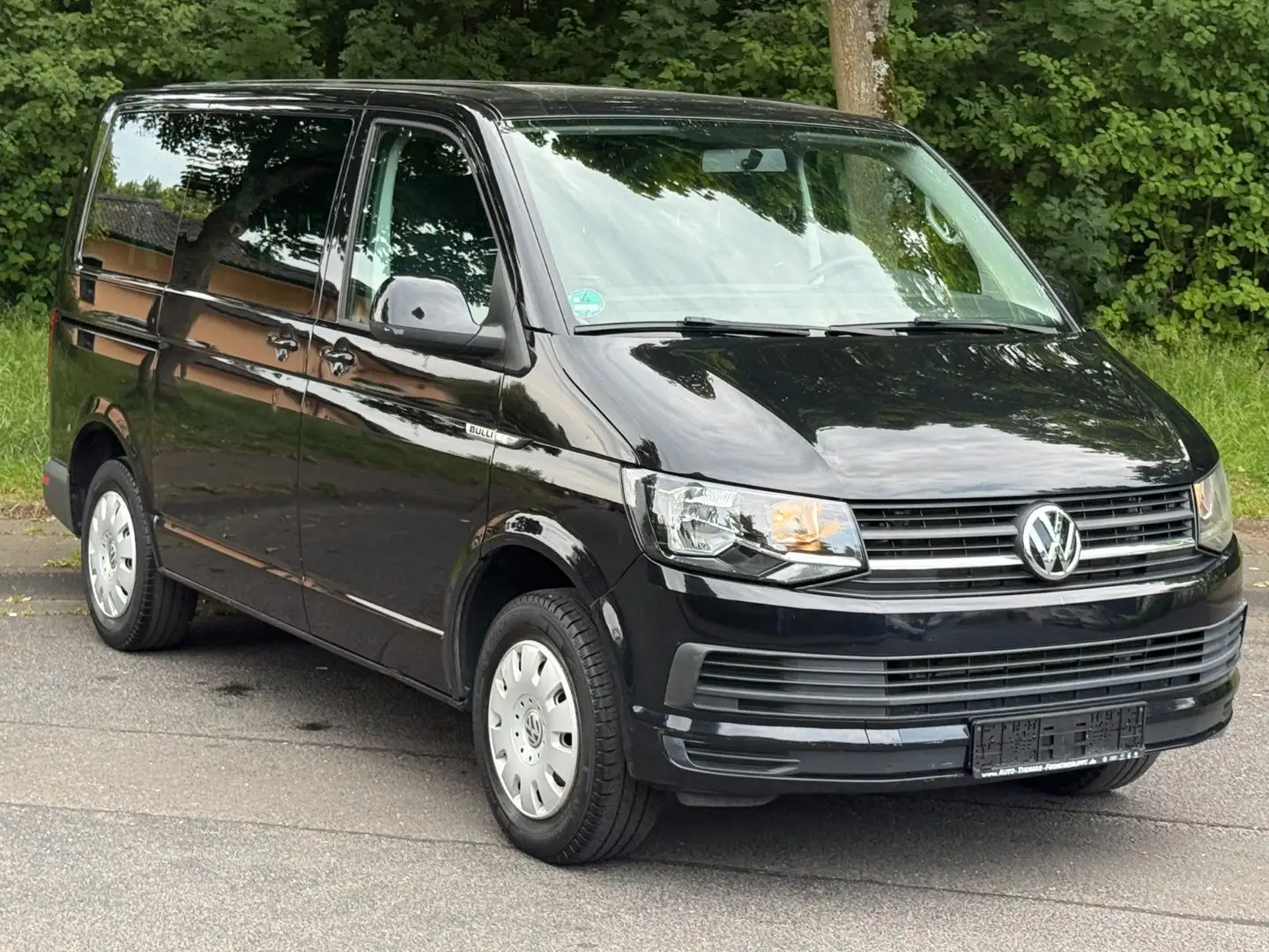 Volkswagen T6 Transporter EcoProfi,9-Sitzplat,Klimaanlage Negro - 1