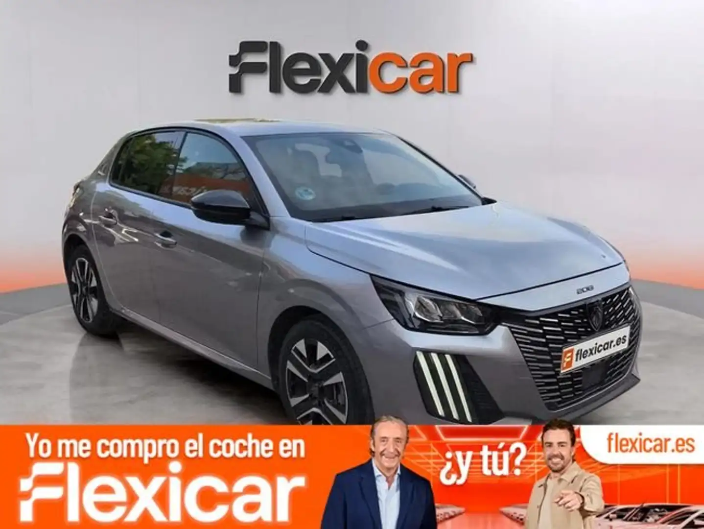 Peugeot 208 Allure Gasolina 100 S&S 6 Vel. MAN Gris - 1