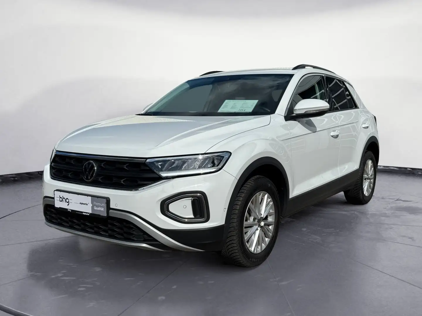 Volkswagen T-Roc Life 1.0 TSI Ganzj.R.; 2-Zonen; Seits. Abg Blanc - 2